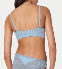 Triumph Soutien-gorge Triangle Sans Armatures Amourette Charm Blue -Lingerie Sipp Boutique amourette charm conscious n03 sga 00bi blue 3