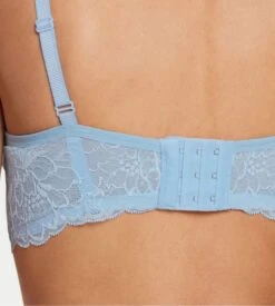 Triumph Soutien-gorge Triangle Sans Armatures Amourette Charm Blue -Lingerie Sipp Boutique amourette charm conscious n03 sga 00bi blue 4