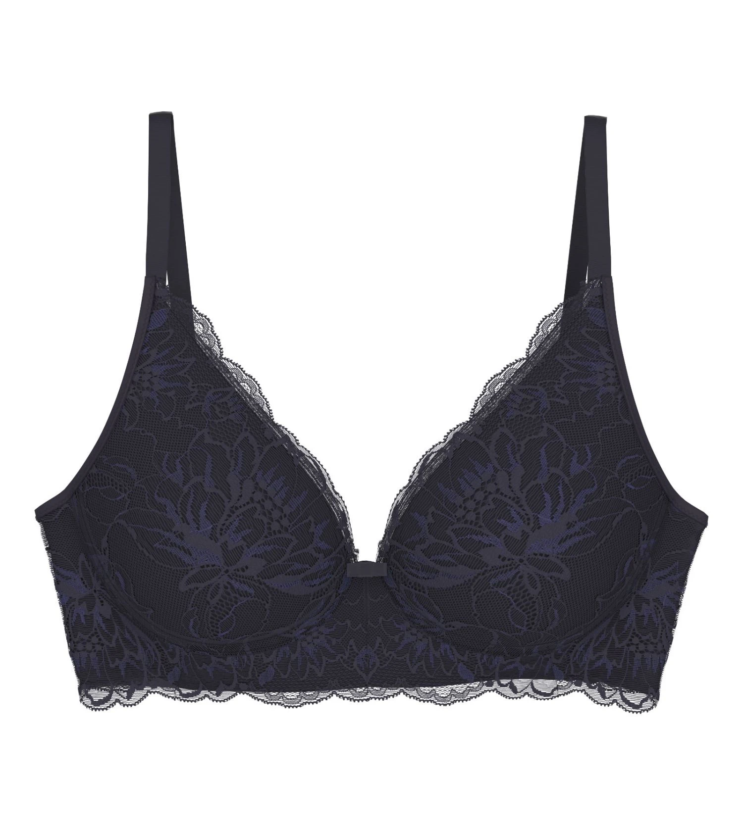 Soutien gorge sans armatures gris/bleu en dentelle Amourette Charm Ink Gray Triumph Soutien Gorge Sans Armatures Gris/bleu En Dentelle Amourette Charm Ink Gray -Lingerie Sipp Boutique amourette charm soutien gorge sans armatures ink gray 1