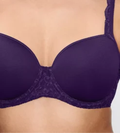 Triumph Soutien Gorge Corbeille Violet Avec Mousse 3D Amourette Royal Purple -Lingerie Sipp Boutique amourette corbeille mousse 3d royal purple 1