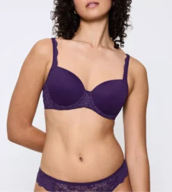 Triumph Soutien Gorge Corbeille Violet Avec Mousse 3D Amourette Royal Purple