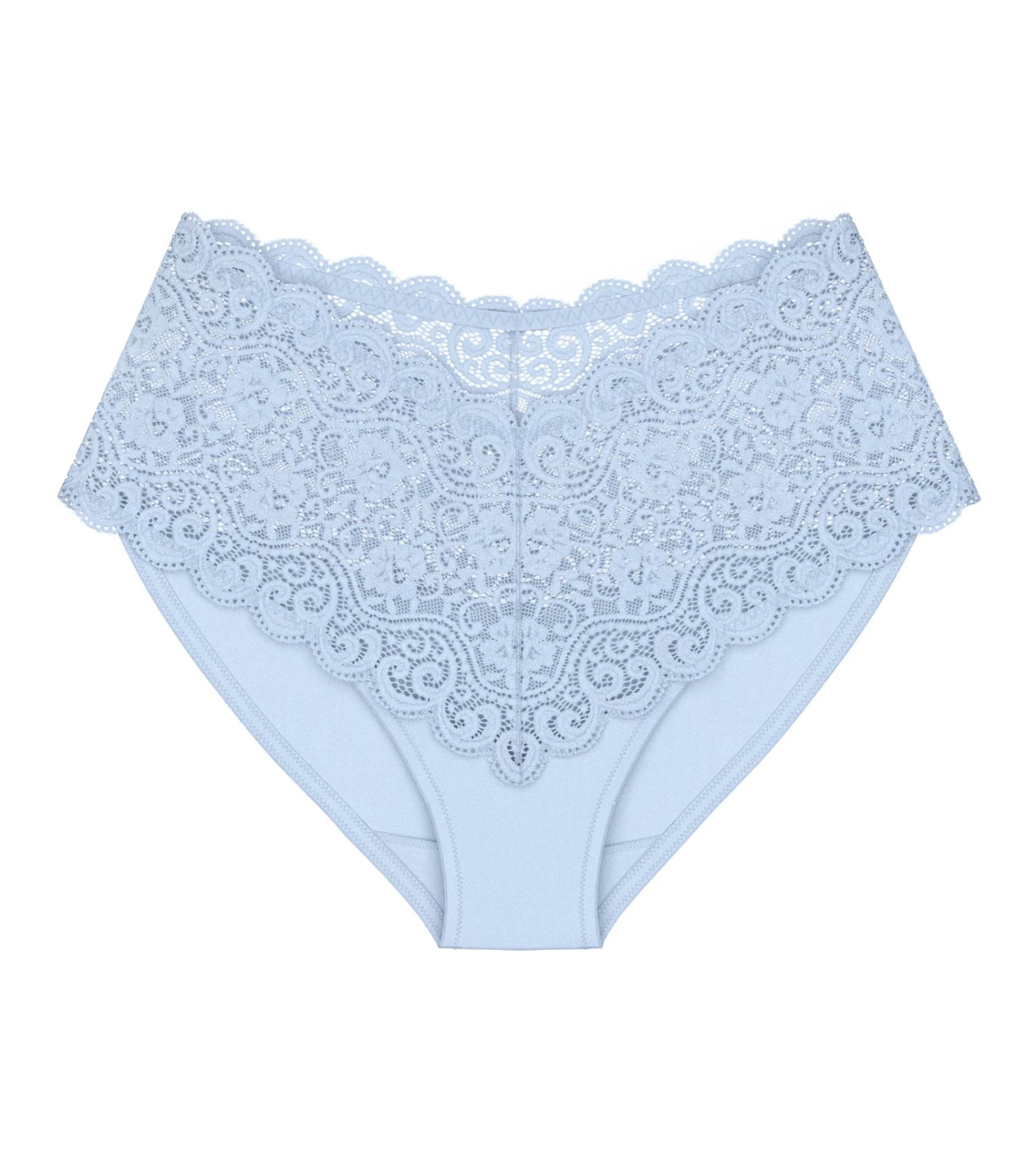 Culotte haute maxi bleue en dentelle Amourette Ice Triumph Culotte Haute Maxi Bleue En Dentelle Amourette Ice -Lingerie Sipp Boutique amourette culotte maxi ice 1