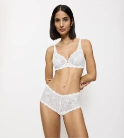 Triumph Culotte Maxi Amourette Blanc -Lingerie Sipp Boutique amourette maxi blanc 5