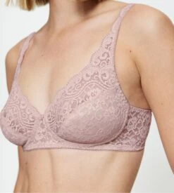 Triumph Soutien Gorge Sans Armatures Amourette Mauve Rose -Lingerie Sipp Boutique amourette n sg sans armature 1347 mauve rose 1