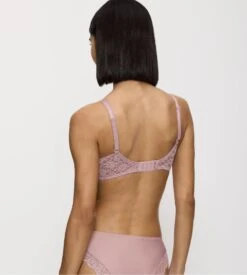 Triumph Soutien Gorge Corbeille Mousse 3D Amourette Mauve Rose -Lingerie Sipp Boutique amourette wp corbeille mousse 3d 1347 mauve rose 3