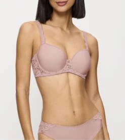 Triumph Soutien Gorge Corbeille Mousse 3D Amourette Mauve Rose -Lingerie Sipp Boutique amourette wp corbeille mousse 3d 1347 mauve rose 5
