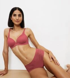 Triumph Culotte Haute Aura Spotlight Strawberry Allure -Lingerie Sipp Boutique aura spotlight t maxi 7831 strawberry allure 3