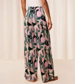 Triumph Pantalon Large A Pinces Aura Spotlight Multi-Colour -Lingerie Sipp Boutique aura spotlight trousers pant large a pince m023 multi colour 3