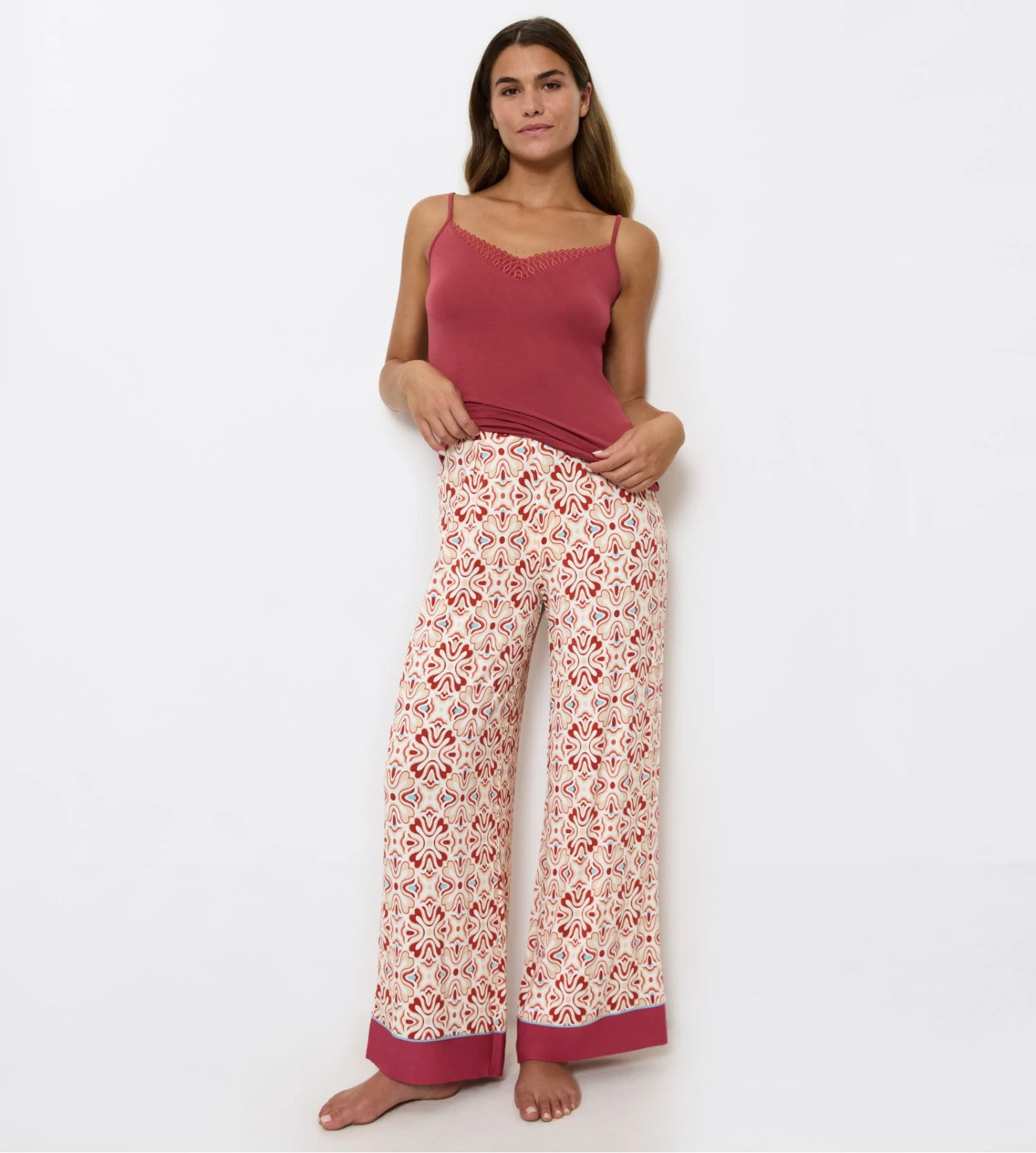 Pantalon Aura Spotlight Blue Combination Triumph Pantalon Aura Spotlight Blue Combination -Lingerie Sipp Boutique aura spotlight trousers pantalon 0032 blue combination bleu 4