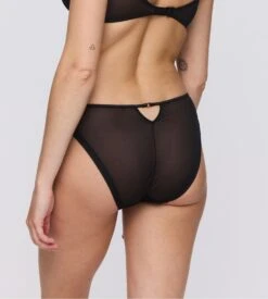MARIE JO Slip Brésilien Aven Noir 5 MARIE JO Slip Brésilien Aven Noir -Lingerie Sipp Boutique aven bresil noir 5