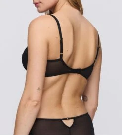 MARIE JO Soutien Gorge Noir Rembourré Forme Coeur Aven -Lingerie Sipp Boutique aven soutien gorge forme coeur coque noir 4