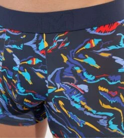 Hom Boxer En Microfibre BALI Navy Print -Lingerie Sipp Boutique bali boxer p0ra navy print bleu 2