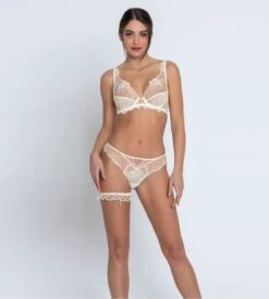 Jarretière Bellissime Amour -Lingerie Sipp Boutique bellissime amour jarretiere 0199 ecru nacre blanc 5