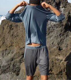 Calida Bermuda DSW Cooling Antrazith Gris -Lingerie Sipp Boutique bermuda nuit h antrazith 3