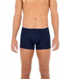 Hom Boxer Avec Ouverture Tencel Soft MARINE