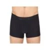 Hom Boxer Doux à Rayures Fines Chic NOIR