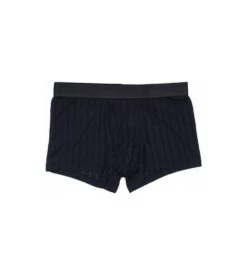 Hom Boxer Doux à Rayures Fines Chic NOIR -Lingerie Sipp Boutique boxer doux a rayures fines chic noir 2