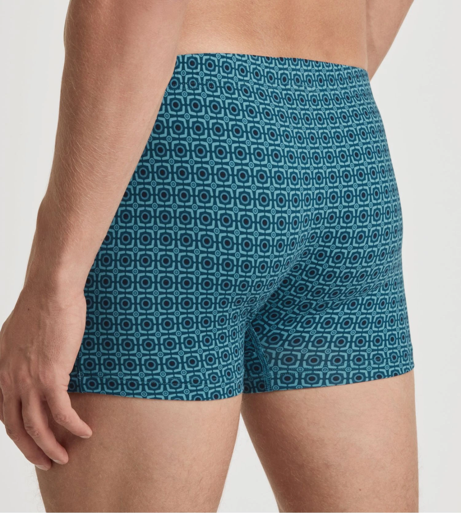 Boxer en Supima GRAFIC COTTON Storm Blue Calida Boxer En Supima GRAFIC COTTON Storm Blue -Lingerie Sipp Boutique boxer h ceinture recouverte 528 storm blue 5