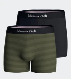 Eden Park Lot De 2 Boxers Drayk/Marine