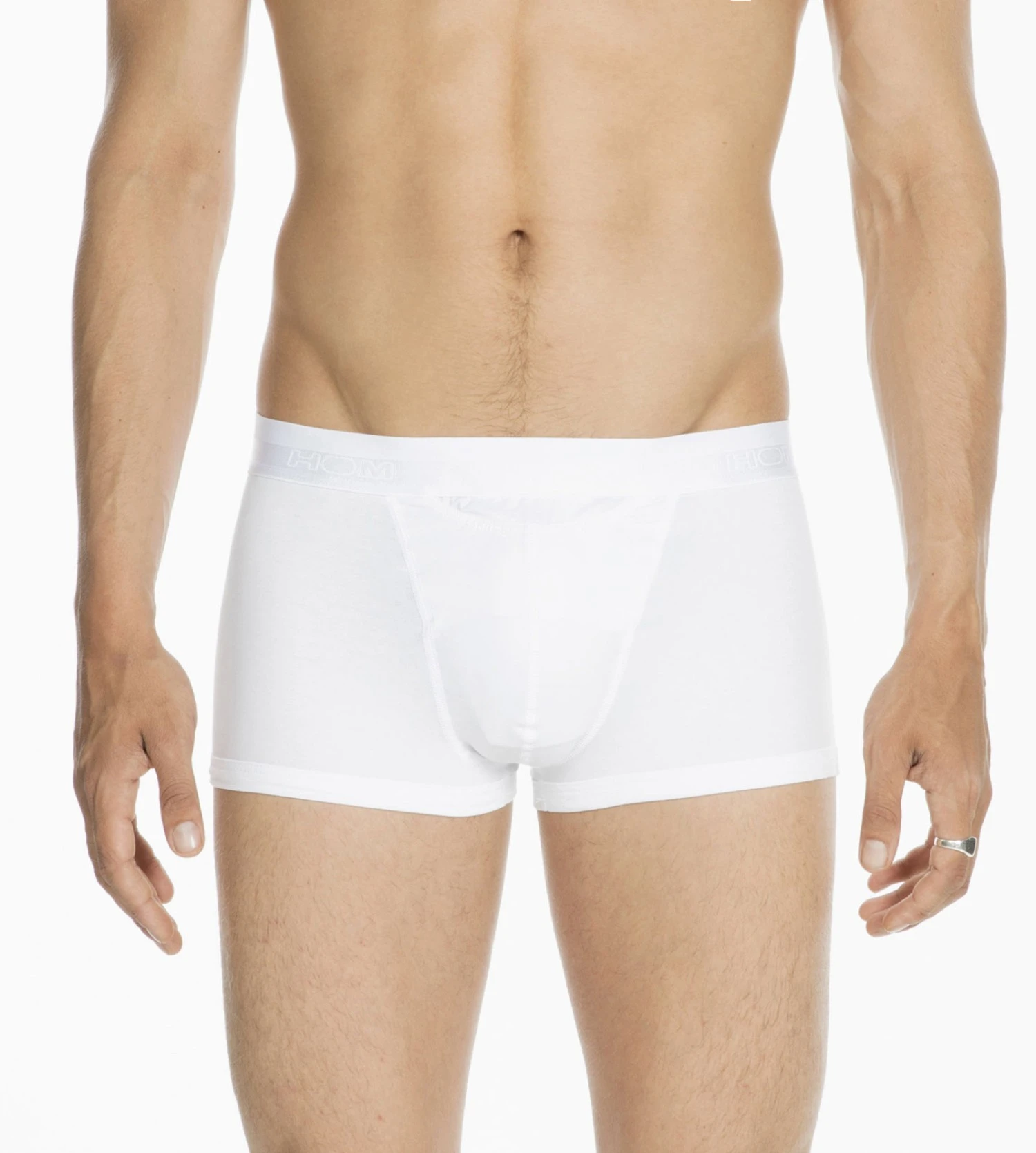 Boxer HO1 avec ouverture horizontale BLANC Hom Boxer HO1 Avec Ouverture Horizontale BLANC -Lingerie Sipp Boutique boxer ho1 avec ouverture horizontale blanc