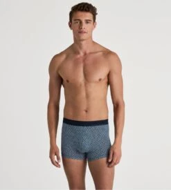 Calida Boxer Homme Grafic Cotton Dark Sapphire Bleu -Lingerie Sipp Boutique boxer homme 479 dark sapphire bleu 5