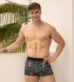 Boxer Homme Cactee Imprimé Multicolore -Lingerie Sipp Boutique boxer homme cactee imprime multicolore 3
