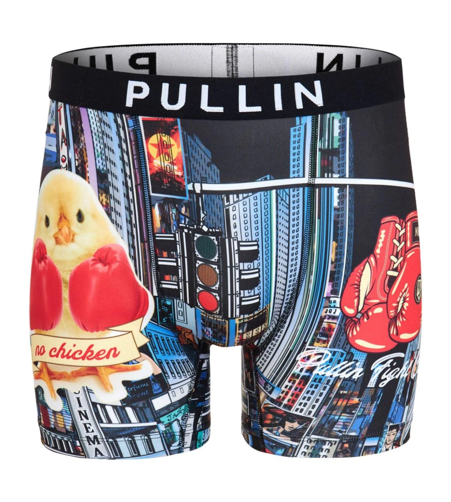 Boxer imprimé Fashion 2 Chickenrun PULLIN Boxer Imprimé Fashion 2 Chickenrun -Lingerie Sipp Boutique boxer homme imprime multicolore