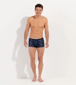 Boxer Homme Imprimé Rock Noir -Lingerie Sipp Boutique boxer homme imprime rock noir 4