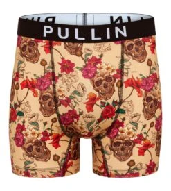 PULLIN Boxer Homme Imprimé Fashion 2 Skully
