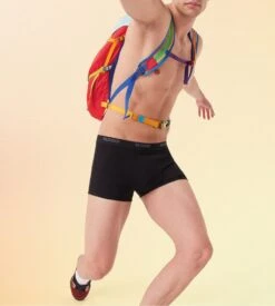 Boxer Sloggi Men Basic Short NOIR -Lingerie Sipp Boutique boxer sloggi men basic short noir 04 6