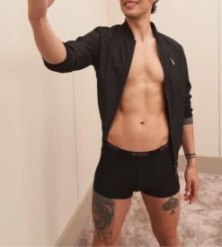 Boxer Sloggi Men Basic Short NOIR -Lingerie Sipp Boutique boxer sloggi men basic short noir 04 7