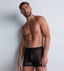 Aubade Boxer Homme En Tulle Light Ink -Lingerie Sipp Boutique boxer tulle homme imprime light ink 3