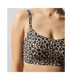Chantelle Brassière à Coques Softstretch Leopard Nude -Lingerie Sipp Boutique brassiere a coques softstretch 0oz leopard nude 2
