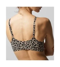 Chantelle Brassière à Coques Softstretch Leopard Nude -Lingerie Sipp Boutique brassiere a coques softstretch 0oz leopard nude 3