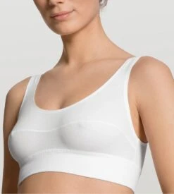 Calida Brassière Bustier Elastic BLANC -Lingerie Sipp Boutique brassiere bustier elastic blanc 001 5
