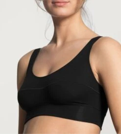 Calida Brassière Bustier Elastic NOIR -Lingerie Sipp Boutique brassiere bustier elastic noir 992 2