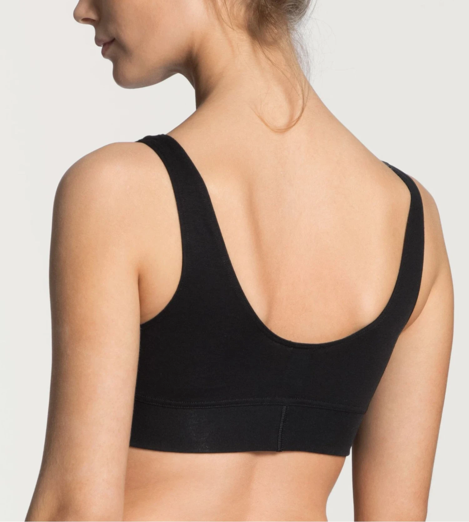 Brassière bustier Elastic NOIR Calida Brassière Bustier Elastic NOIR -Lingerie Sipp Boutique brassiere bustier elastic noir 992 4