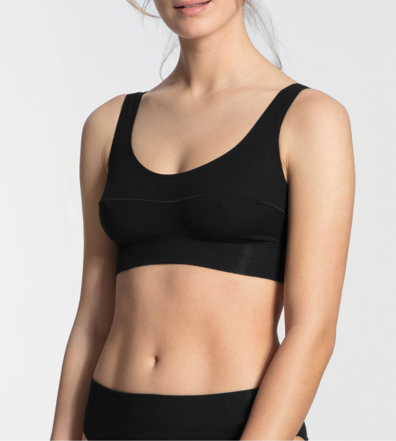 Brassière bustier Elastic NOIR Calida Brassière Bustier Elastic NOIR -Lingerie Sipp Boutique brassiere bustier elastic noir 992