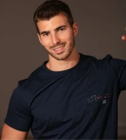 Pyjama Court Bleu Marine Homme Aux Motifs à Fleurs Broceliande 6 Pyjama Court Bleu Marine Homme Aux Motifs à Fleurs Broceliande -Lingerie Sipp Boutique broceliande pyj u court i0ra navy print 6