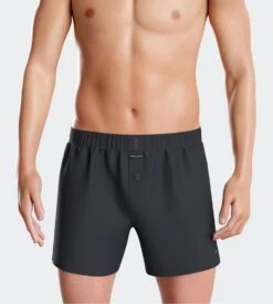 Eden Park Caleçon Flottant Uni Bleu Marine Boutonné à L'avant -Lingerie Sipp Boutique calecon flottant marine 2