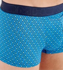 Hom Boxer à Ouverture Horizontale CAMERON HO1 Blue Print -Lingerie Sipp Boutique cameron ho1 boxer h i0bi blue print bleu 4