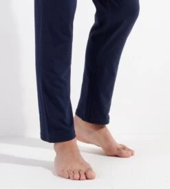 Hom Pyjama Long En Coton CAMERON Blue Print -Lingerie Sipp Boutique cameron pyj long v iobi blue print bleu 6