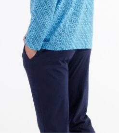 Hom Pyjama Long En Coton CAMERON Blue Print -Lingerie Sipp Boutique cameron pyj long v iobi blue print bleu 7