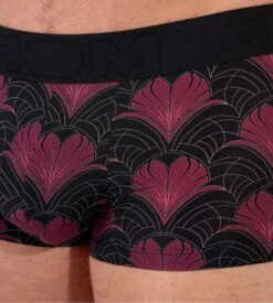 Hom Boxer Court Imprimé Art Déco Bordeaux, Or Et Noir Carlyle -Lingerie Sipp Boutique carlyle boxer p0zq bordeaux print p0zq bordeaux print 2