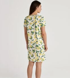 Calida Chemise De Nuit Imprimée Citron Fruity Dreams -Lingerie Sipp Boutique cdn d mc 95cm 013 pineapple jaune 5