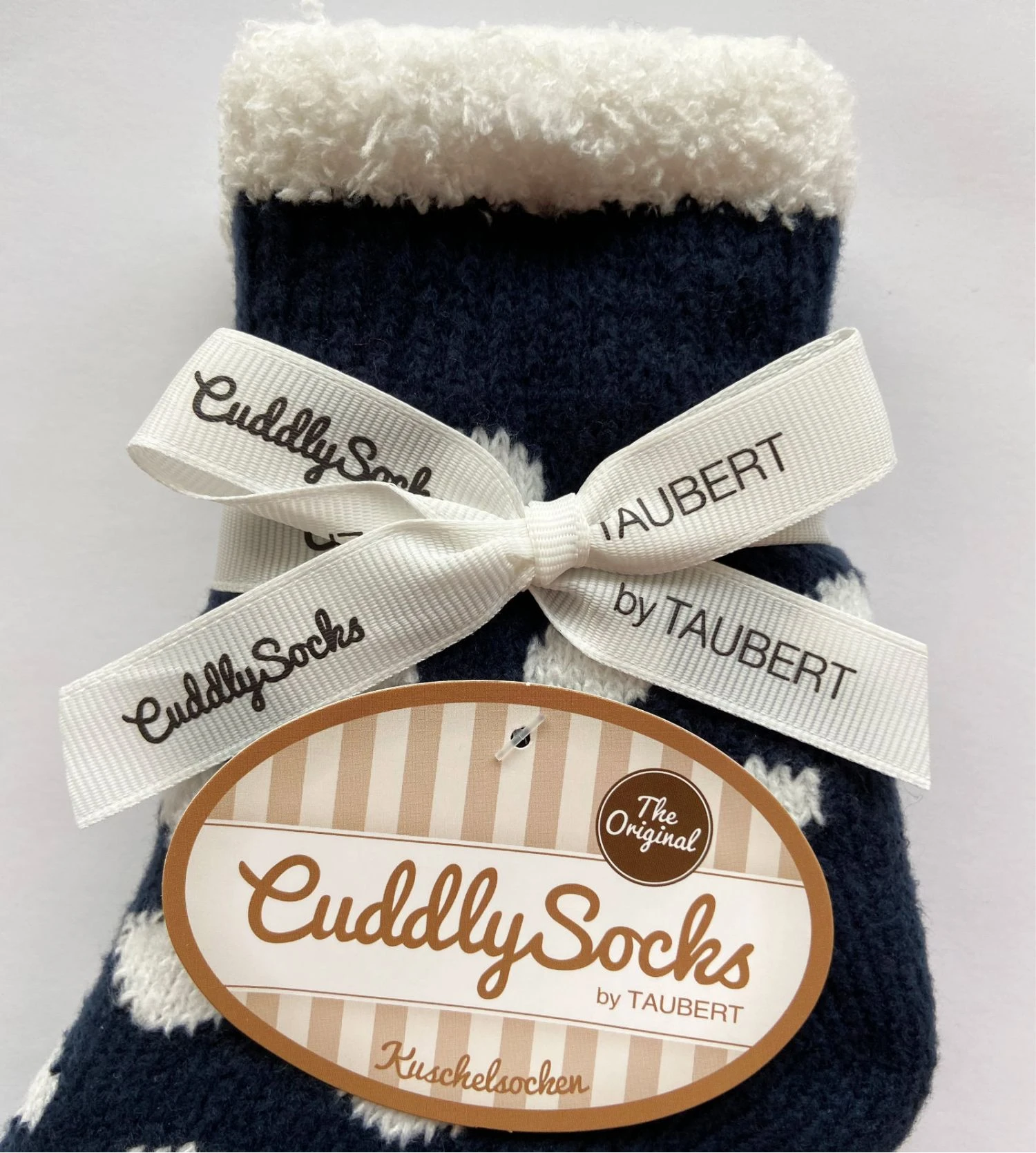 Chaussettes Femme Daisy Lined Navy/ Off-White Chaussettes Femme Daisy Lined Navy/ Off-White -Lingerie Sipp Boutique chaussettes daisy lined 4901 navy off white 1