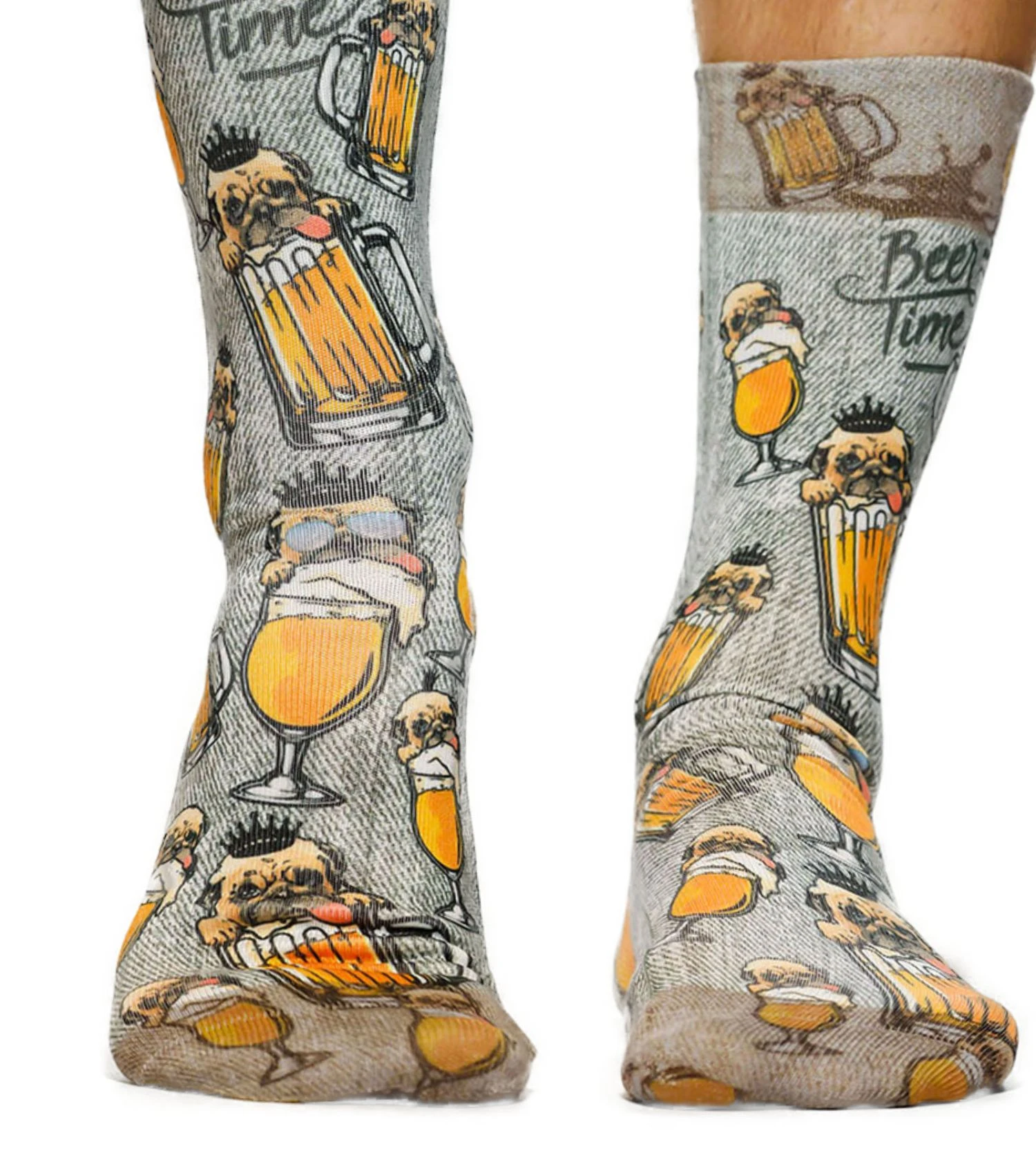 Chaussettes homme Drunk Dog Chaussettes Homme Drunk Dog -Lingerie Sipp Boutique chaussettes homme drunk dog imprime multicolore 1