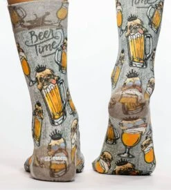 Chaussettes Homme Drunk Dog 2 Chaussettes Homme Drunk Dog -Lingerie Sipp Boutique chaussettes homme drunk dog imprime multicolore 2
