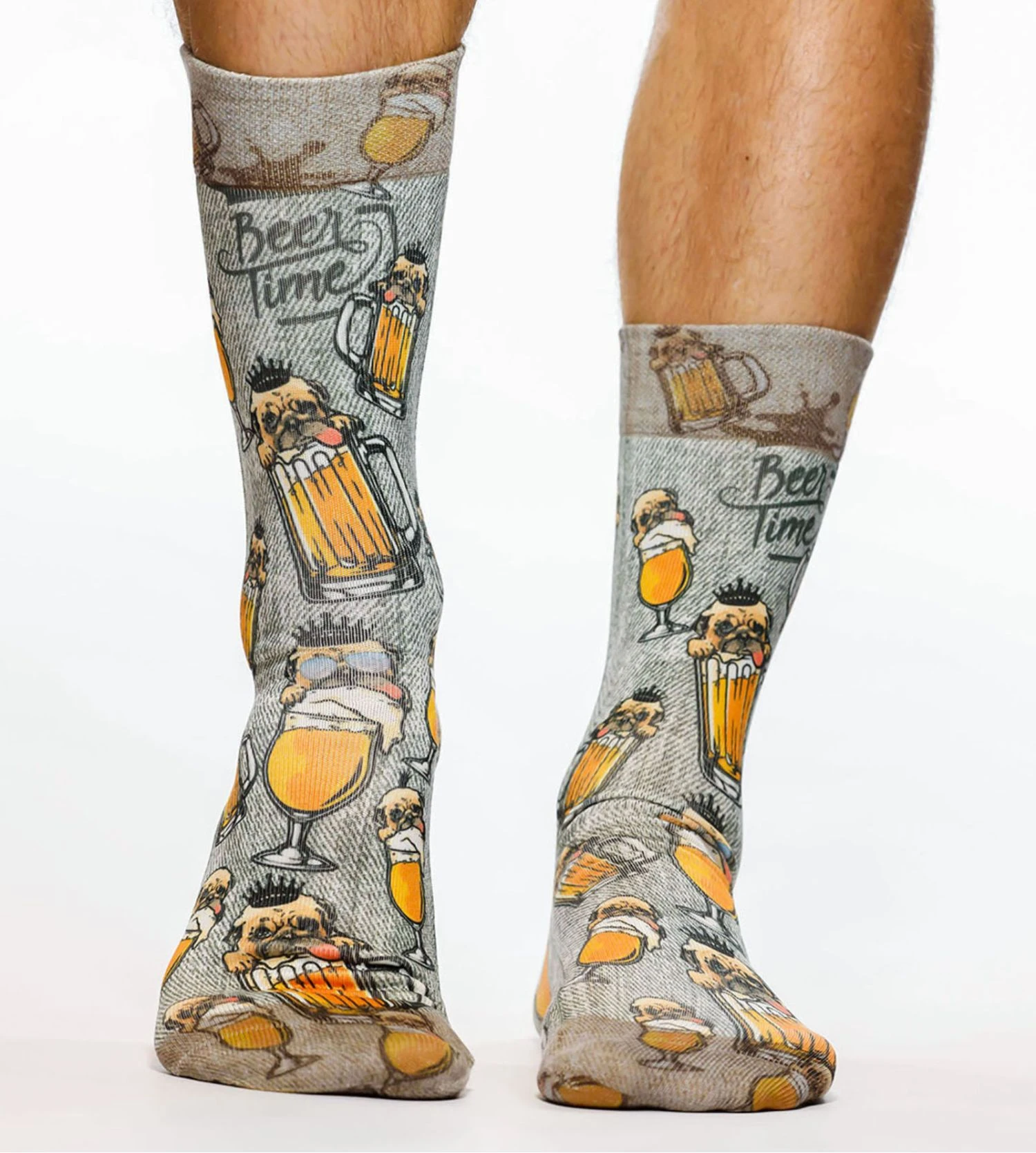 Chaussettes homme Drunk Dog Chaussettes Homme Drunk Dog -Lingerie Sipp Boutique chaussettes homme drunk dog imprime multicolore