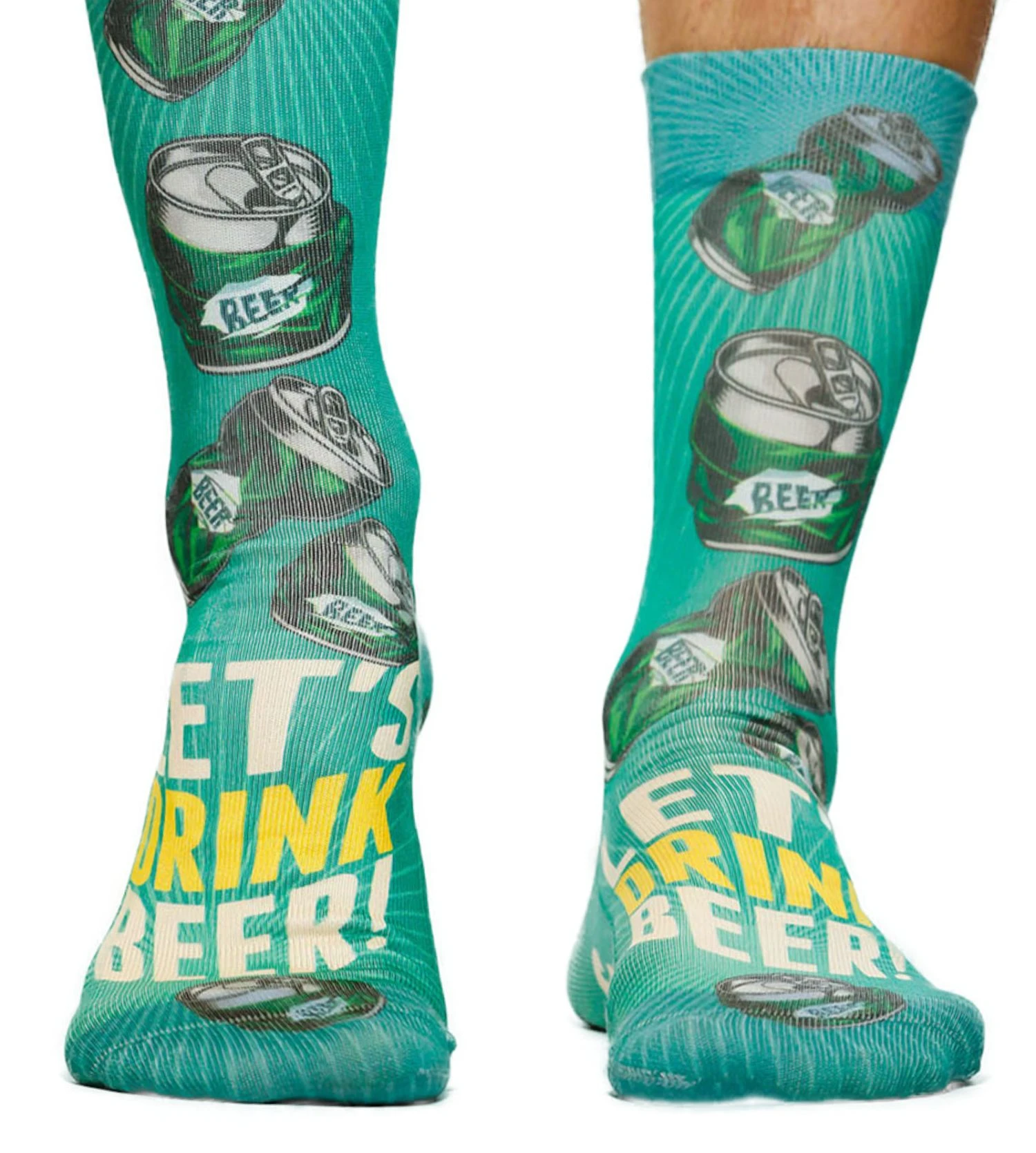 Chaussettes homme Lets Drink Beer I Chaussettes Homme Lets Drink Beer I -Lingerie Sipp Boutique chaussettes homme lets drink beer imprime multicolore 1